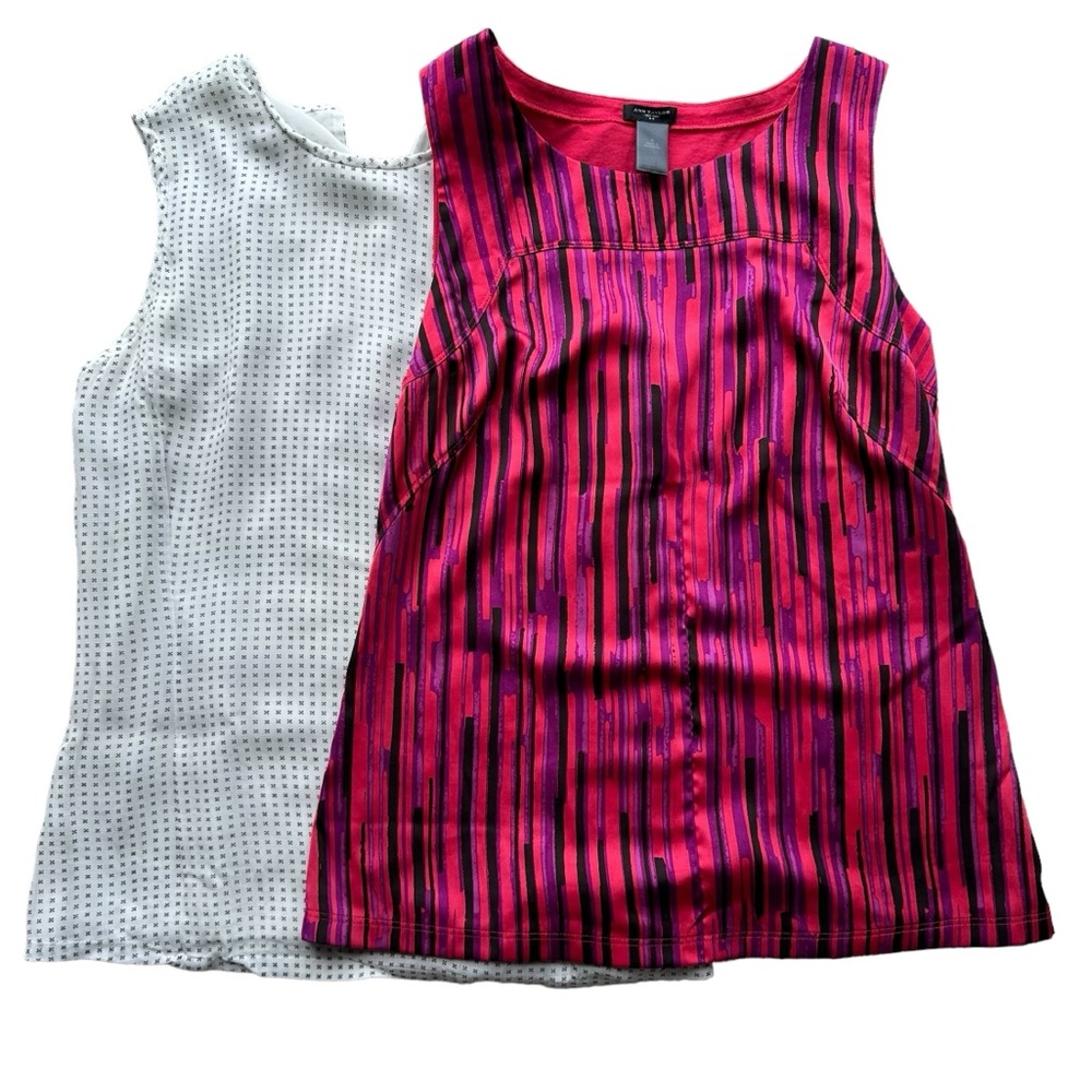 Ann Taylor Sleeveless Top Bundle Size Small